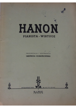 Hanon. Pianista-wirtuoz, 1948 r.