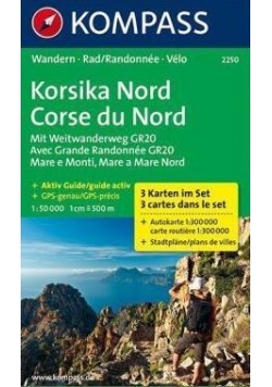 Korsika Nord 1:50 000 Kompass