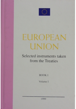 European Union vol.I