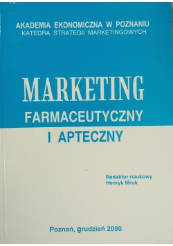 Marketing farmaceutyczny i apteczny
