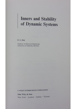 Inners and Stability of Dynamic Systems