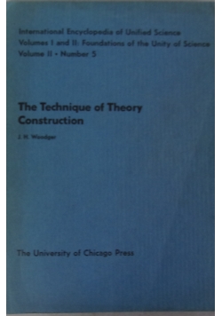 The Technique of Theory Construction, 1939 r.