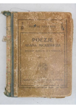Poezje, Tom I, 1925 r.