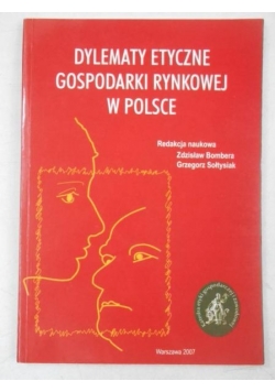 Dylematy etyczne gospodarki rynkowej w Polsce