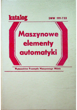 Maszynowe elementy automatyki