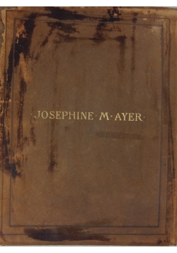 Josephine Mellen Ayer,1900r.