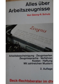 Alles über arbeitszeugnisse