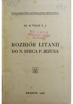 Rozbiór Litanii do Najśw. Serca Pana Jezusa