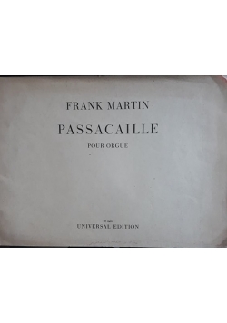 Passacaille, 1944 r., nuty