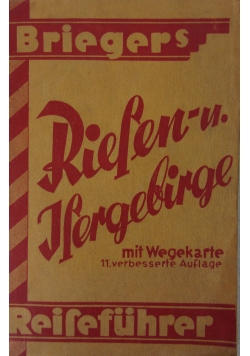 Fuhrer durch des Riesen und Isergebirge, 1921 r.
