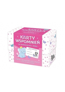 Karty Wspomnień Dziewczęce TREFL