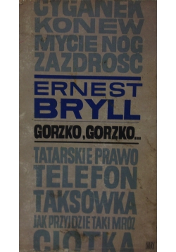 Gorzko, gorzko