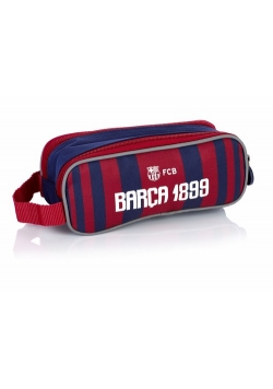Saszetka- piórnik na dwa zamki FC Barcelona Barca Fan 6