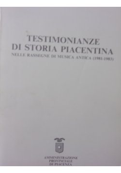 Testimonianze di storia piacentina