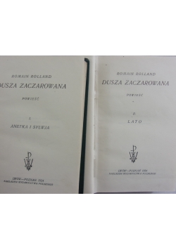 Dusza zaczarowana, tom 1 i 2, 1924 r.