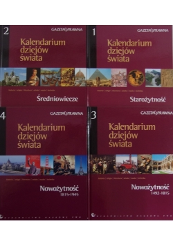 Kalendarium dziejów świata, tom I-IV