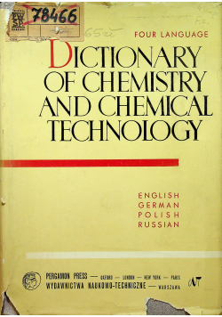 Dictionary of chemistry and chemical technology