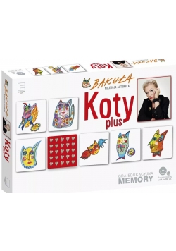 Gra edukacyjna memory koty plus Nowa
