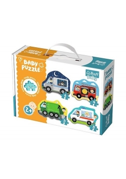 Puzzle Baby Classic Pojazdy i zawody
