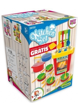 Party World Kuchnia z akcesoriami 31 el. karton