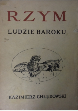 Rzym Ludzie Baroku,1931r.