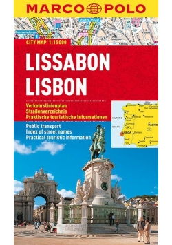 Plan Miasta Marco Polo. Lizbona