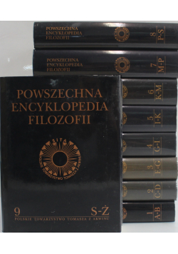Powszechna Encyklopedia Filozofii 9 tomów