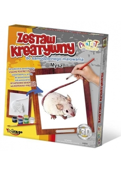 Zestaw Kreatywny do malowania - Mysz