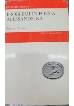 Problemi di poesia Alessandrina