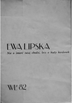 Nie o śmierć tutaj chodzi, lecz o biały kordonek