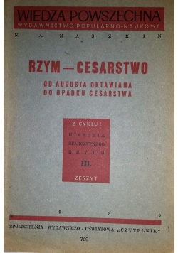 Rzym - cesarstwo, 1950 r.