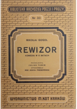 Rewizor ,Nr 33 ,1950 r.