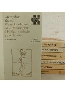 Książki o Książce, zestaw 7 książek