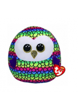 Squish-a-Boos Owen wielobarwna sowa 30cm