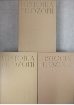 Historia Filozofii, 3tomy