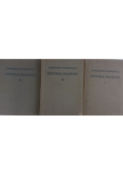 Historia filozofii, Tom 1-3