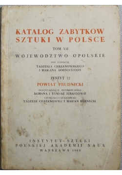 Katalog zabytków w Polsce tom VII