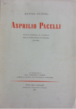 Asprilio Pacelli, 1941 r.
