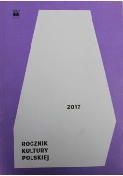 2017 rocznik kultury Polskiej