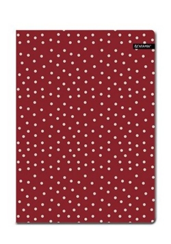 Zeszyt A4 w kratkę 60 kartek - Groszki Basic 5 Sztuk