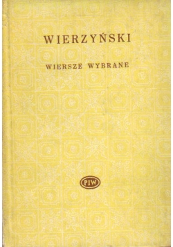 Wiersze wybrane