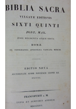 Biblia sacra, 1826r.