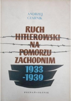Ruch hitlerowski na Pomorzu Zachodnim 1933 - 1939