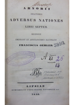 Adversus Nationes