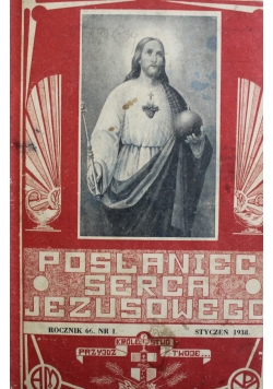 Posłaniec serca Jezusowego Rocznik 66 Nr 1  1938 r