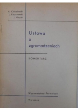 Ustawa o zgromadzeniach