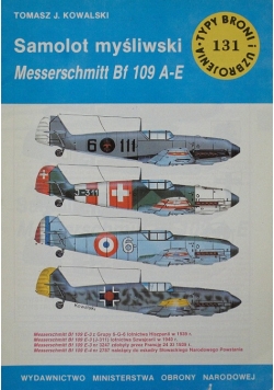 Samolot myśliwski Messerschmitt Bf 109 A E 131