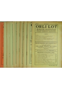 Orli Lot ,Nr 1 do 10 ,1933 r.