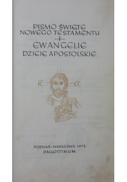 Pismo Święte Nowego Testamentu