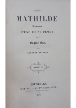 Mathilde, 1841r.